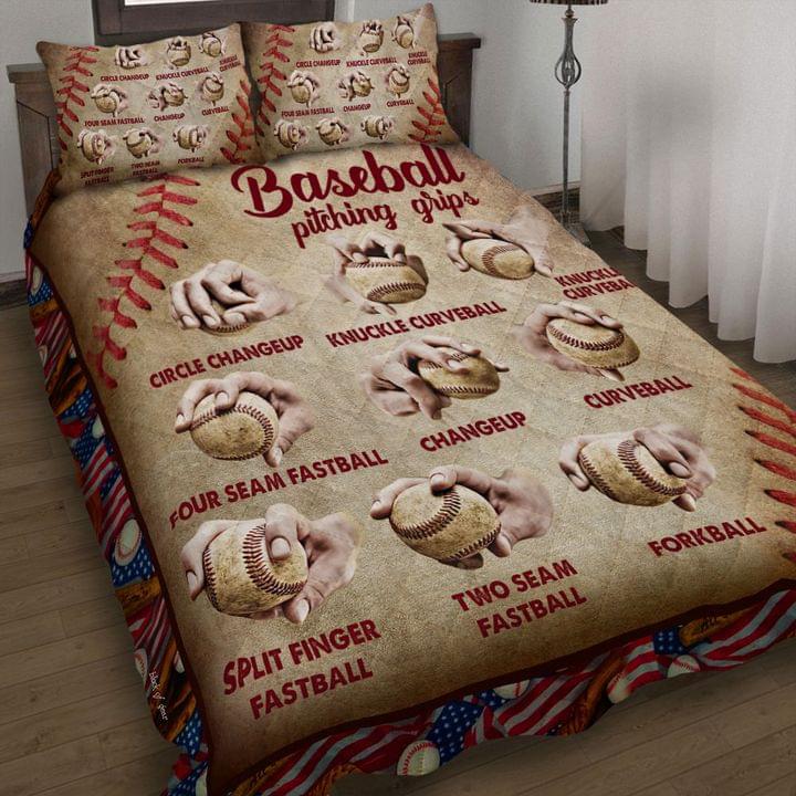 Baseball Quilt Bedding Set CLM090902