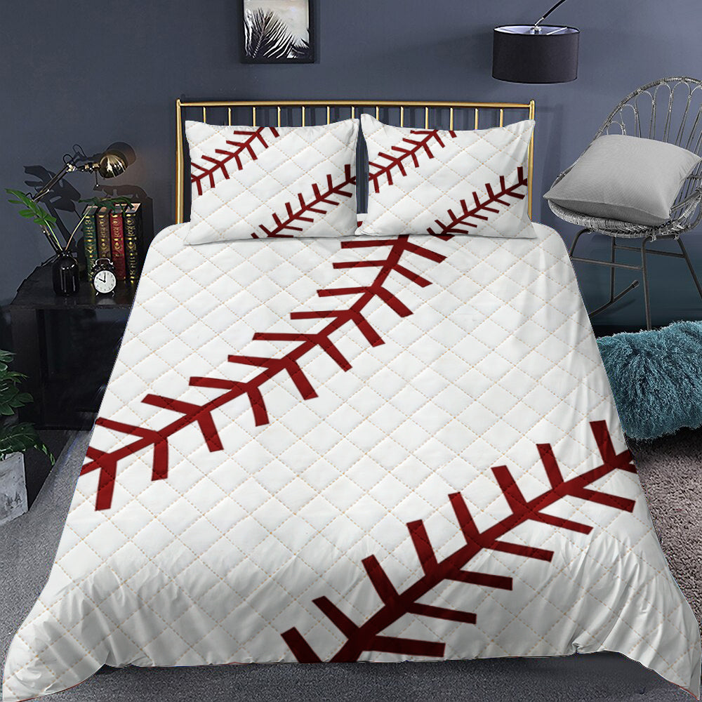 Baseball Quilt Bedding Set TL130920