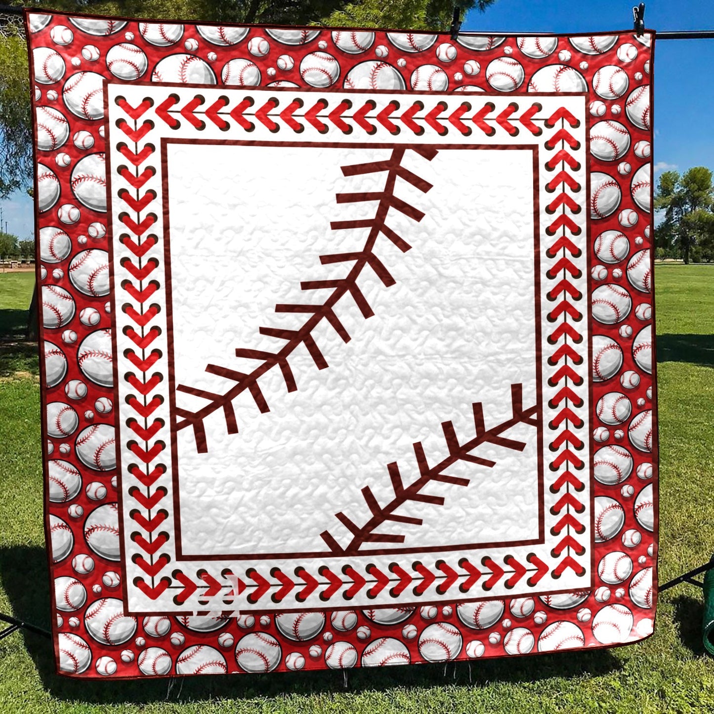 Baseball TD270932 Quilt Blanket