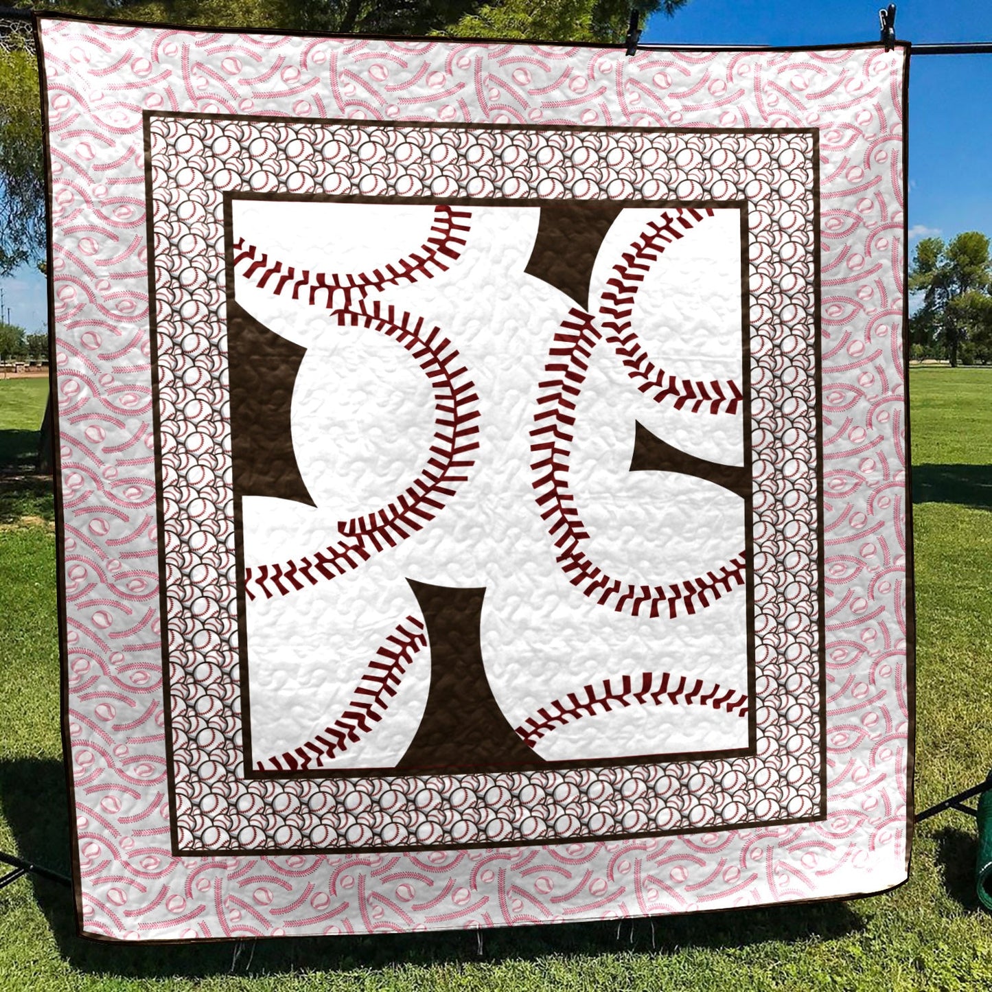 Baseball TD270941 Quilt Blanket