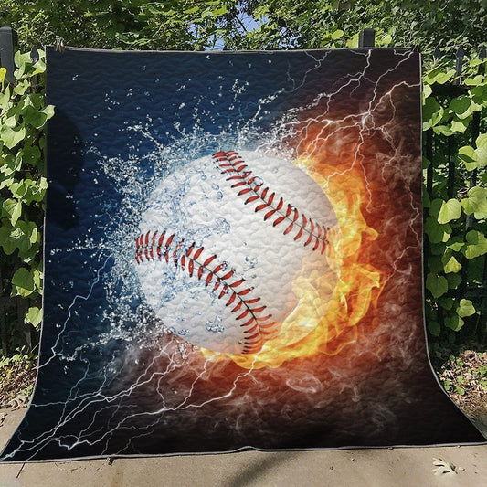 Baseball TL080702 Quilt Blanket