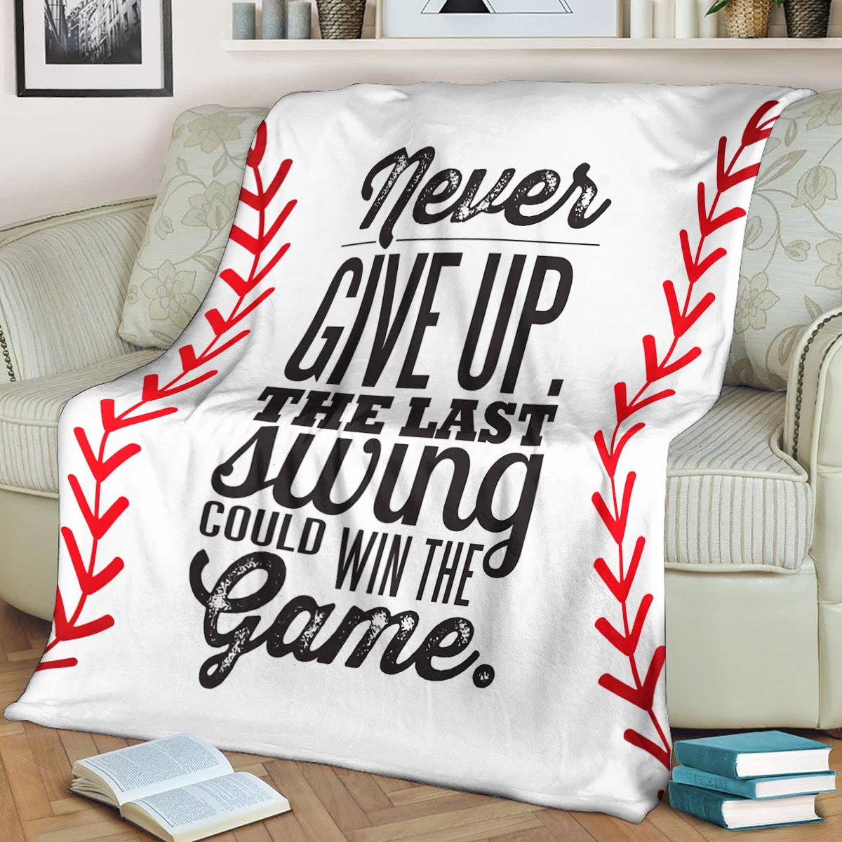 Baseball BL300803F Sherpa Fleece Blanket