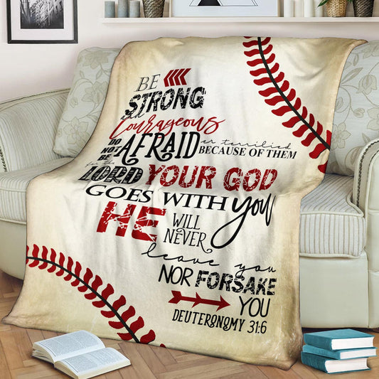 Baseball BL300804F Sherpa Fleece Blanket