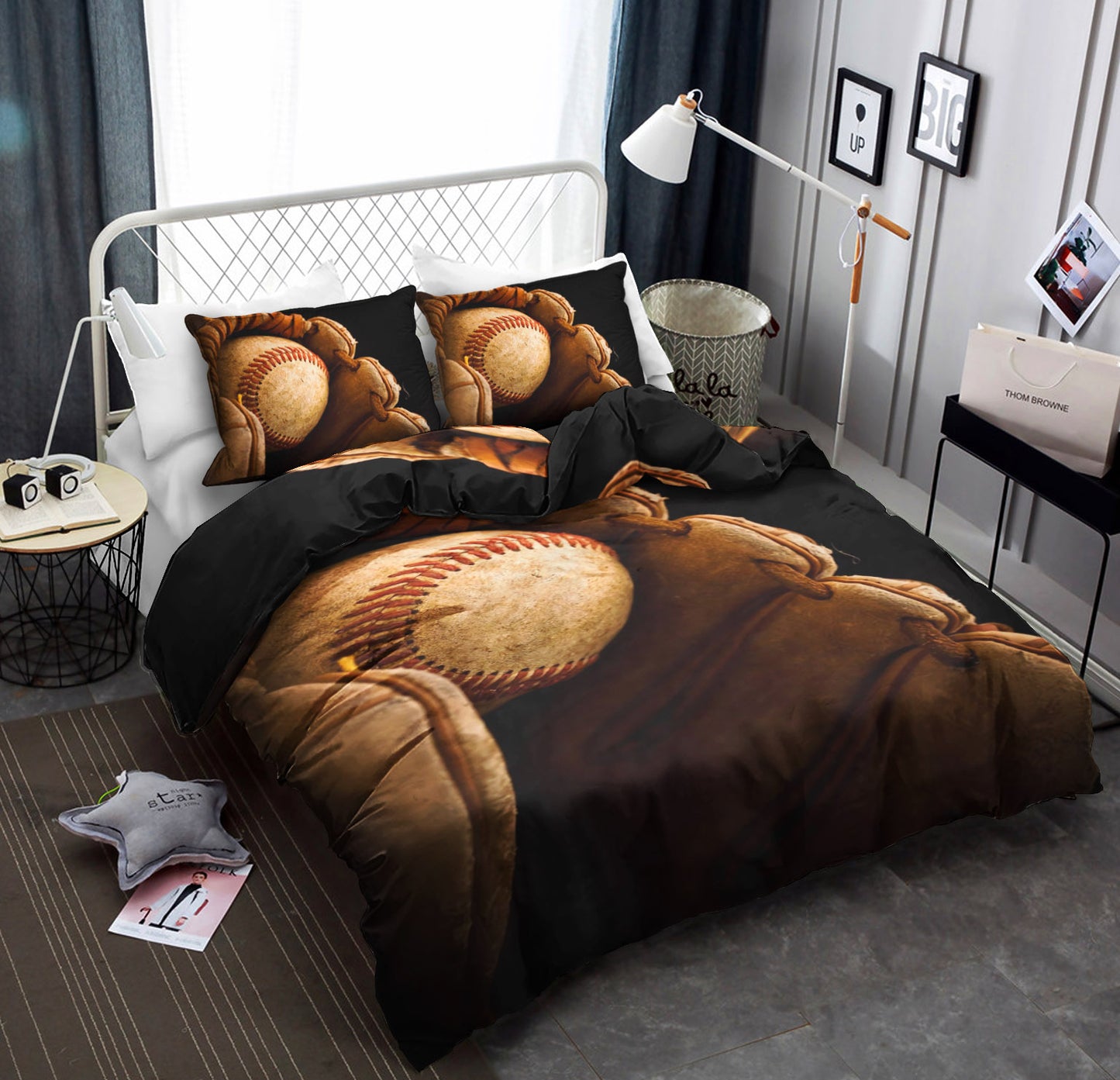 Baseball BT160802B Bedding Sets