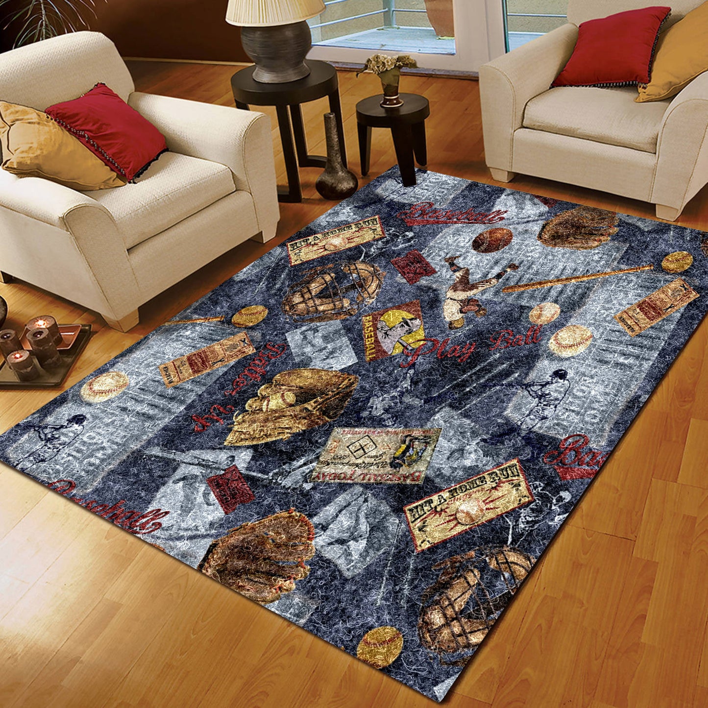 Baseball CL160908MDR Rug