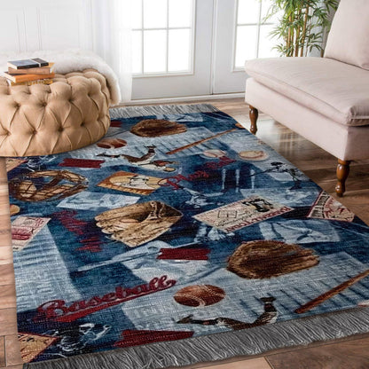 Baseball CL260806MDO Decorative Floor-cloth