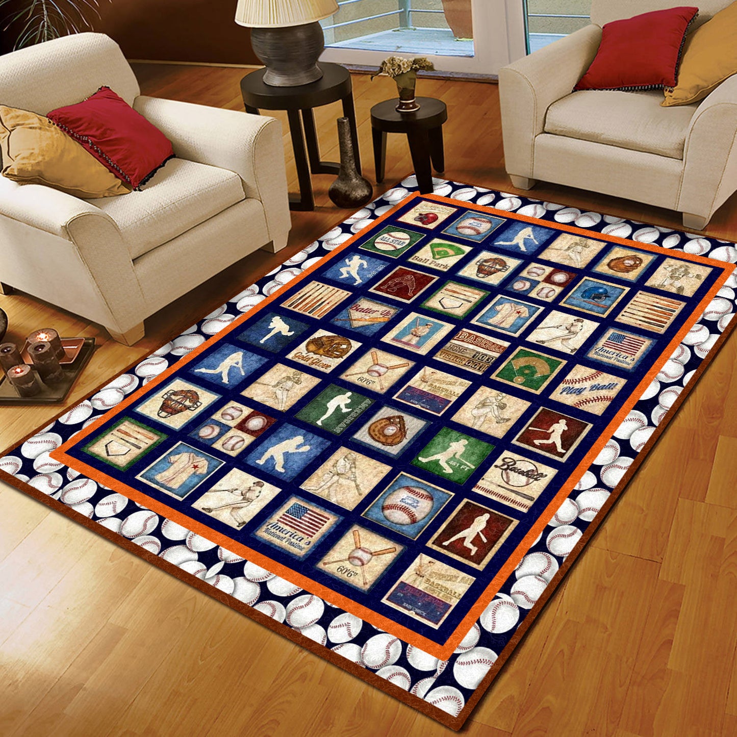 Baseball CL31100364MDR Rug