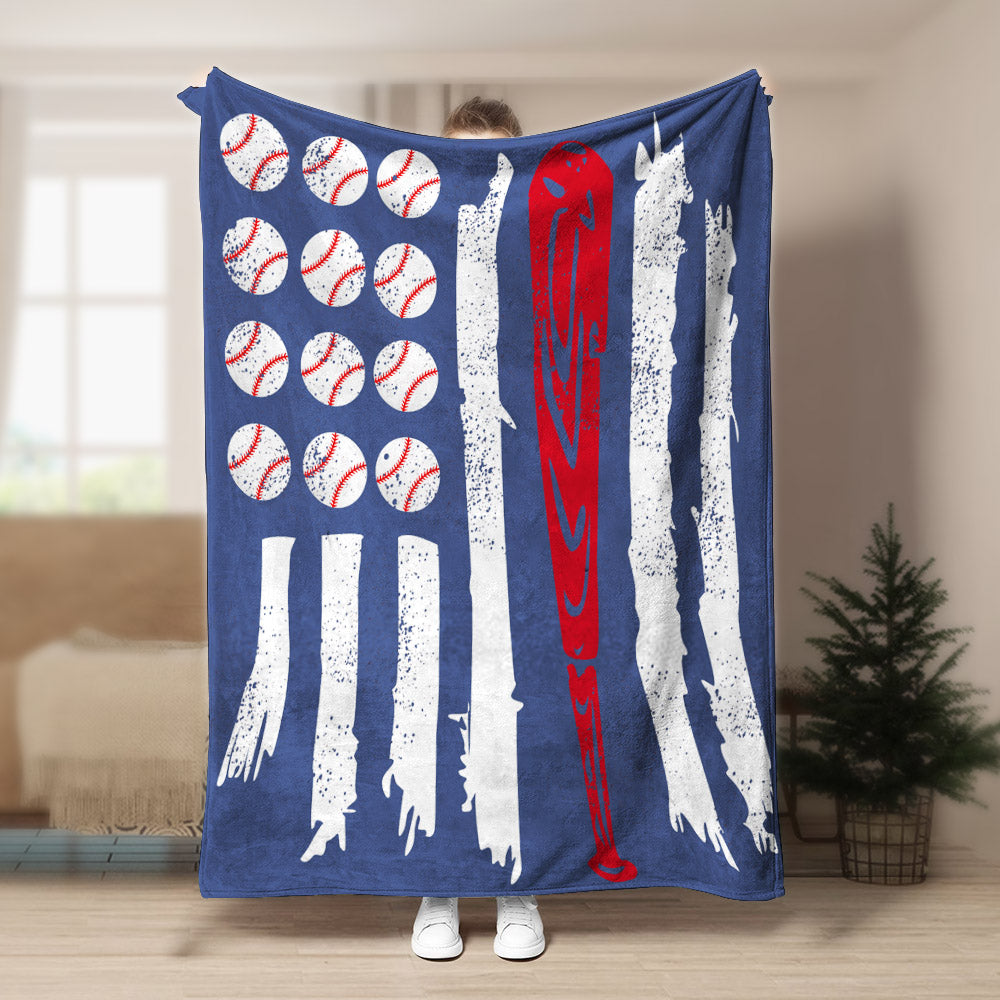 Baseball CLA190802 Sherpa Fleece Blanket