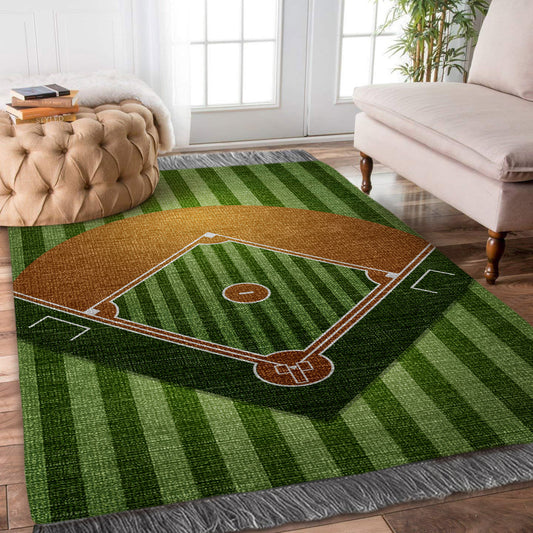 Baseball DD230803O Decorative Floor-cloth