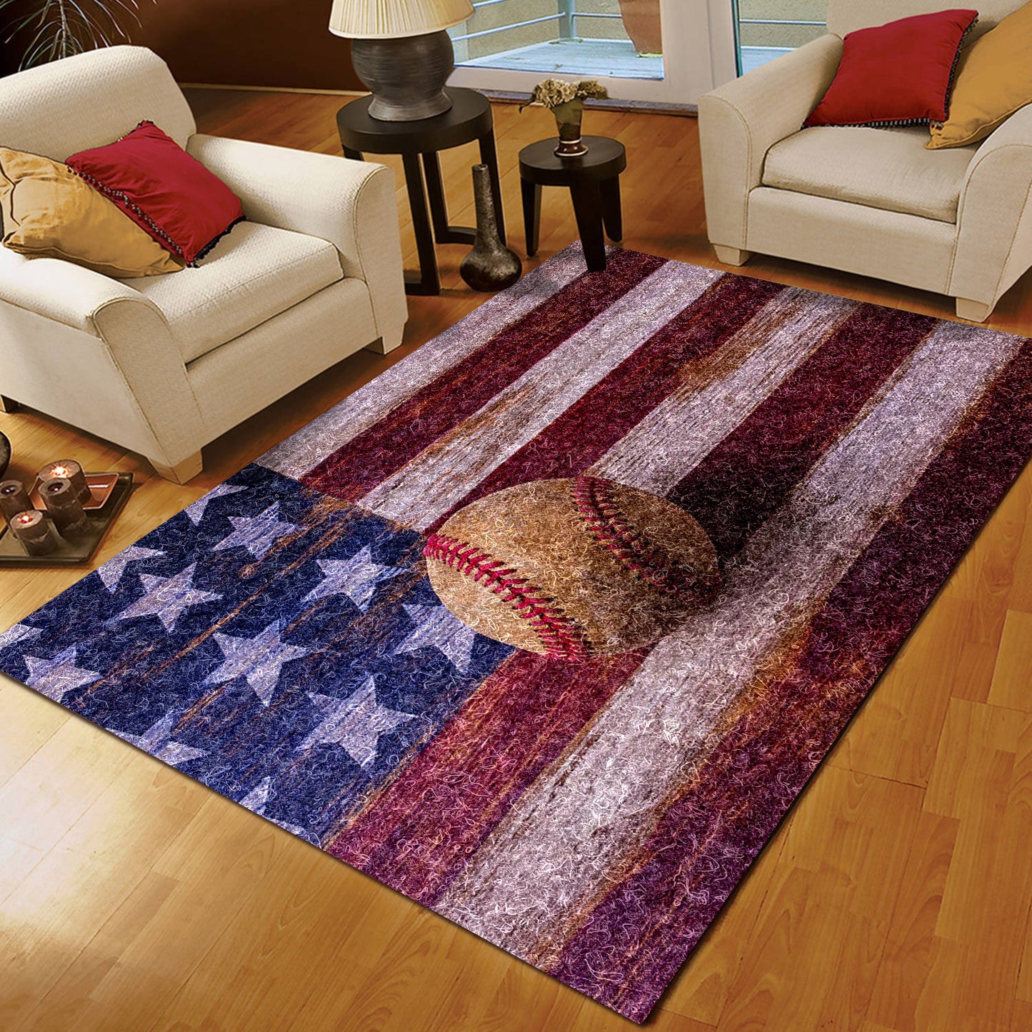 Baseball HM070804M Rug
