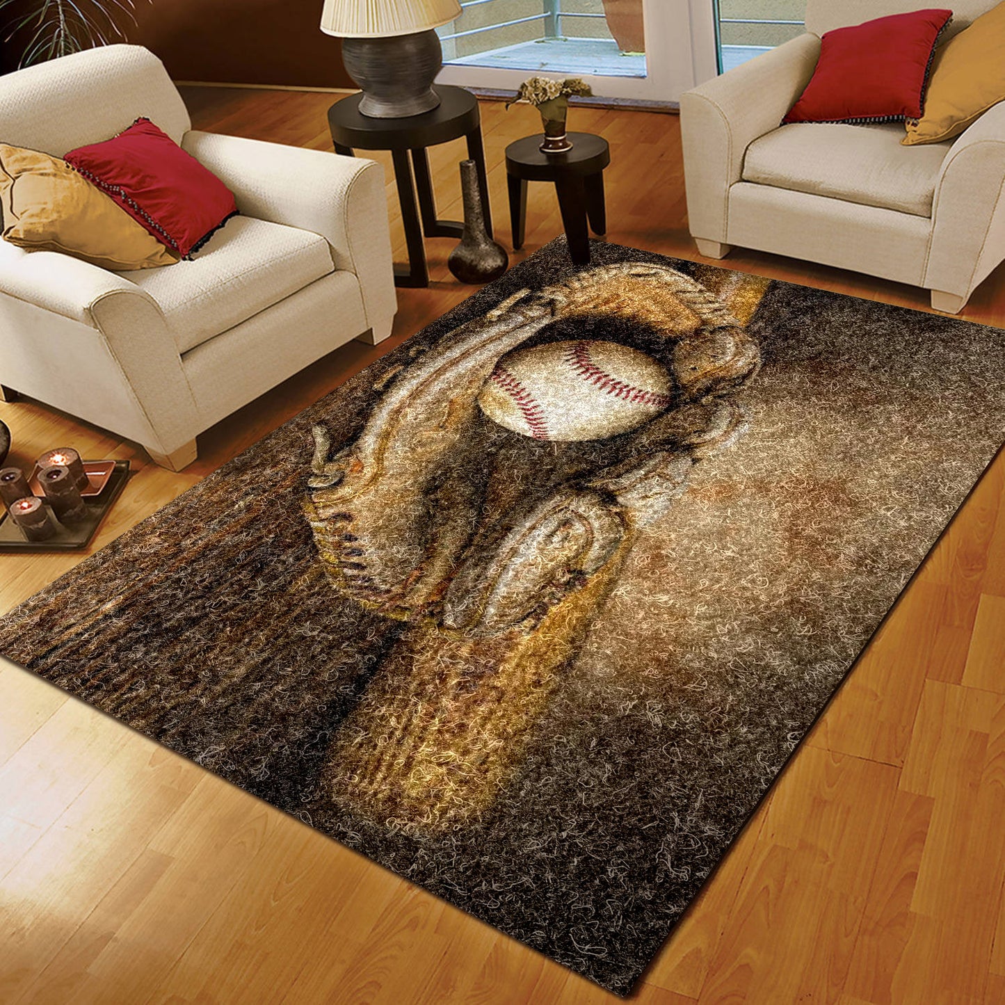 Baseball HM070807M Rug