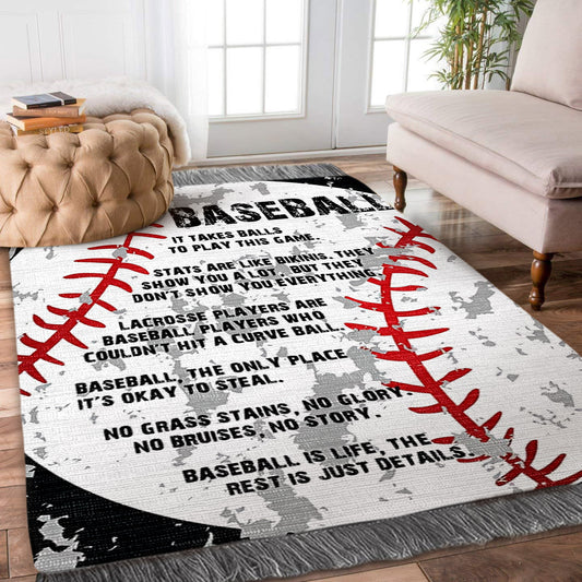 Baseball HM1609008F Decorative Floor-cloth