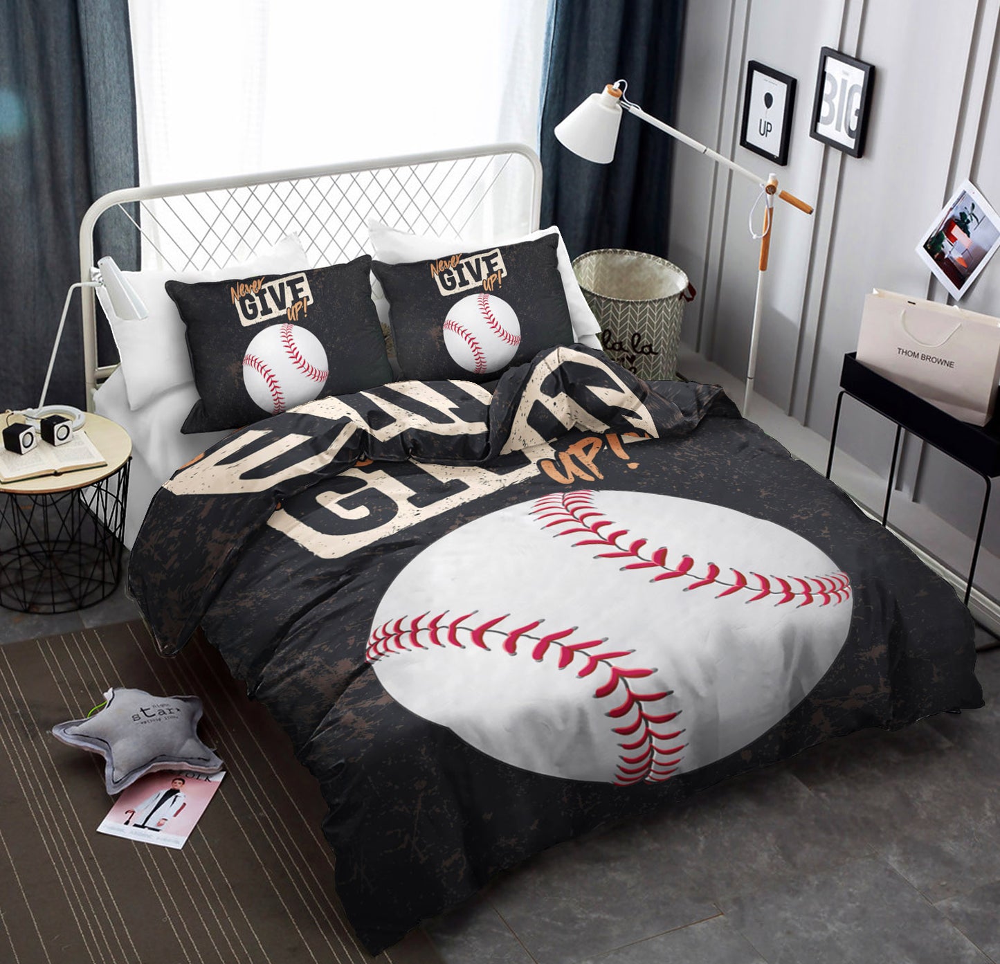 Baseball HM200812T Bedding Sets