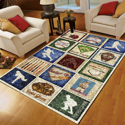 Baseball HM210815M Rug