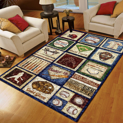 Baseball HM210816M Rug