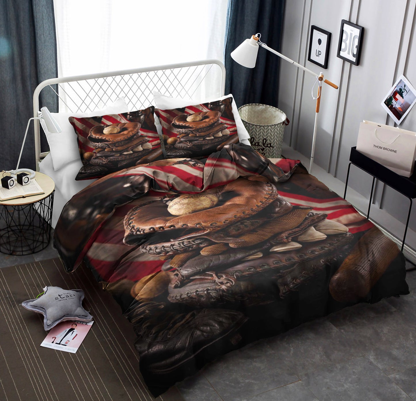 Baseball HN280803B Bedding Sets