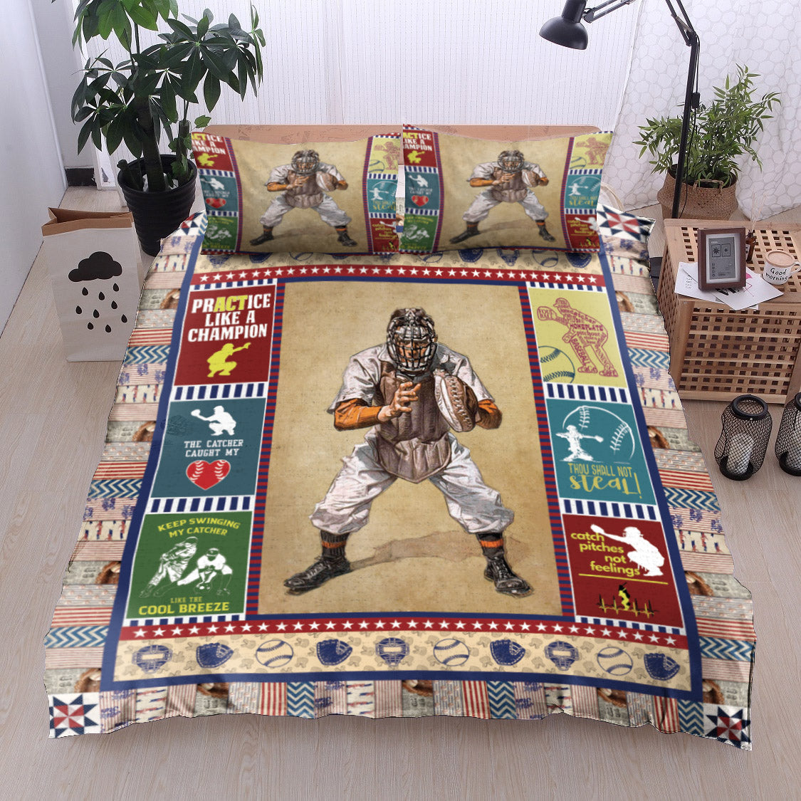 Baseball ML0210014B Bedding Sets