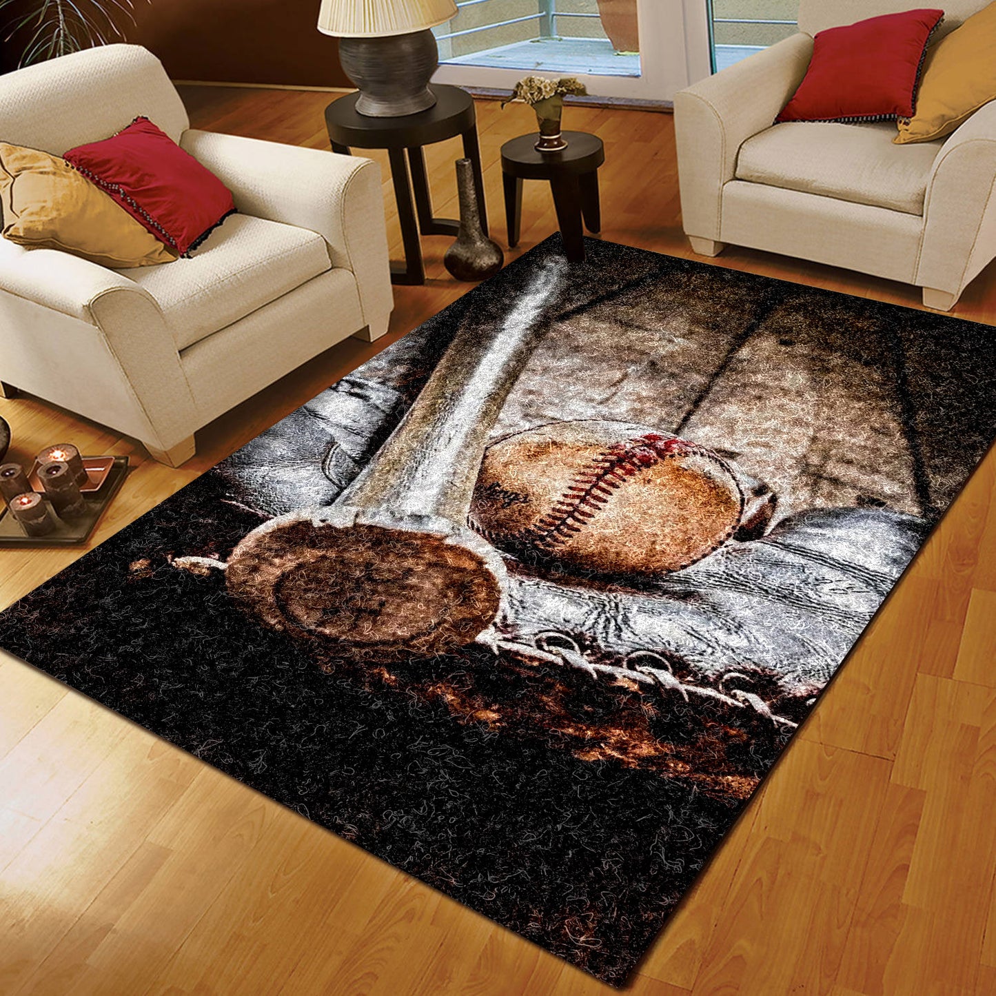 Baseball TN090804M Rug