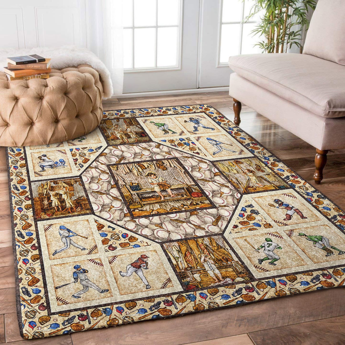 Baseball VD2510015R Rug