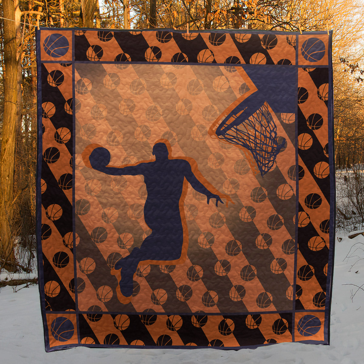 Basketball Boy CLH1611144Q Quilt Blanket