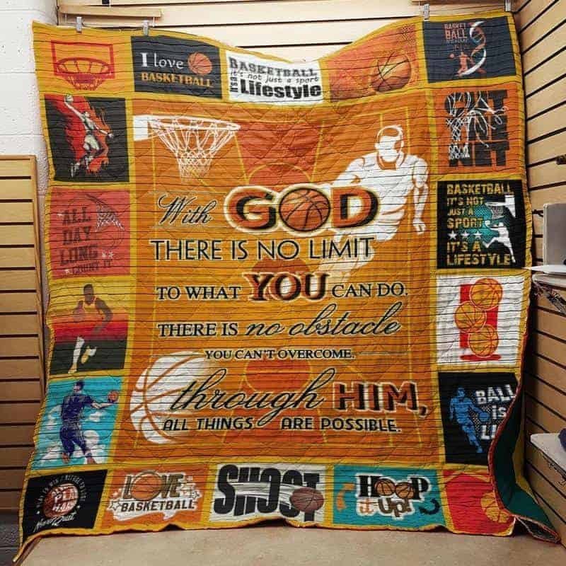 Basketball CLA1610102Q Quilt Blanket