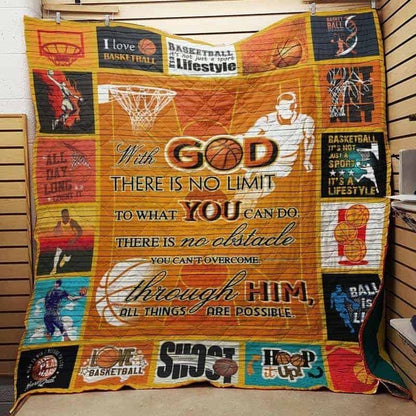 Basketball CLA1610102Q Quilt Blanket