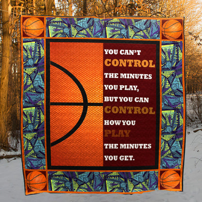 Basketball CLA1610778Q Quilt Blanket