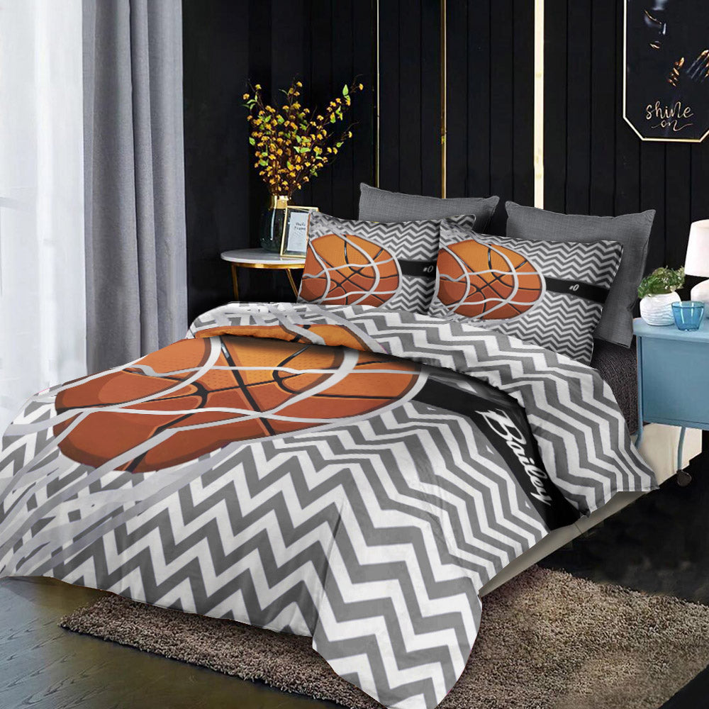 Personalized Basketball CLA3009028BB Bedding Sets