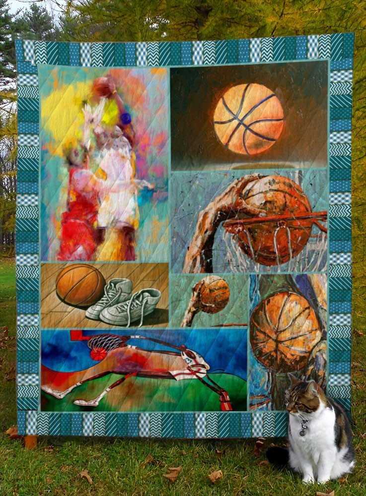 Basketball D8047 Quilt Blanket