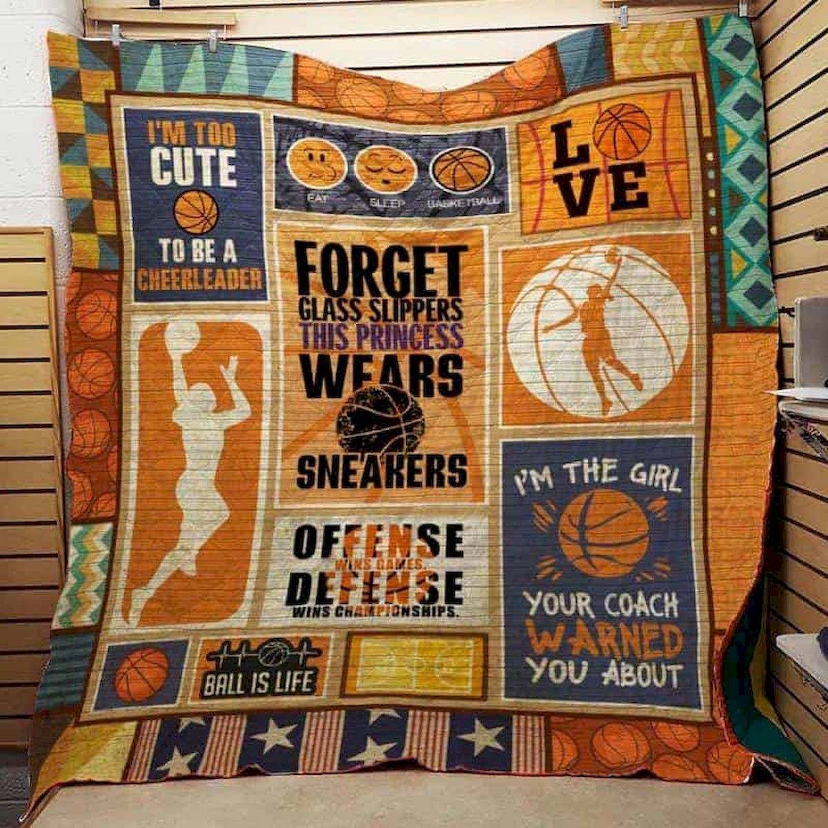 Basketball Girls CLD280642 Quilt Blanket