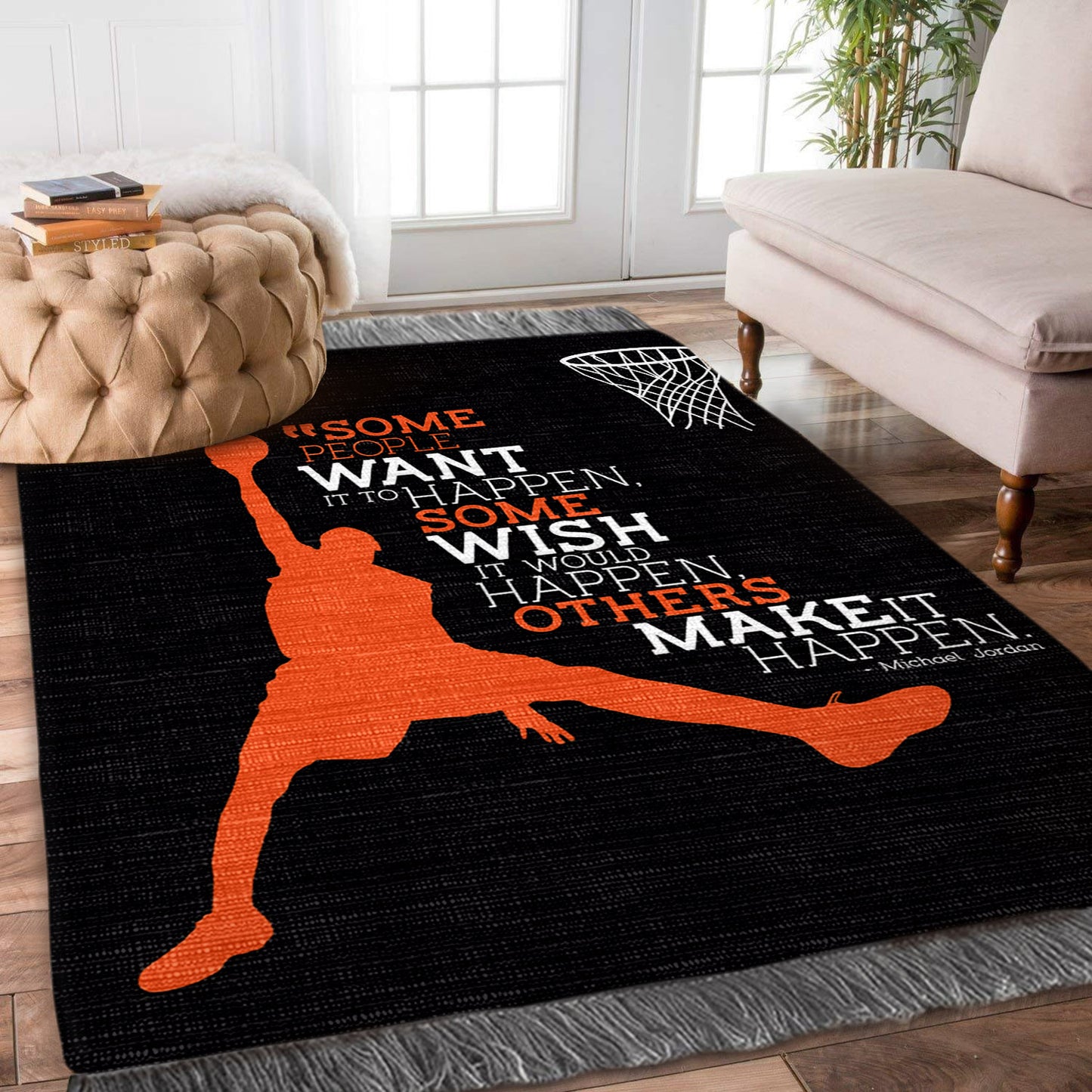 Basketball CL260807MDO Decorative Floor-cloth