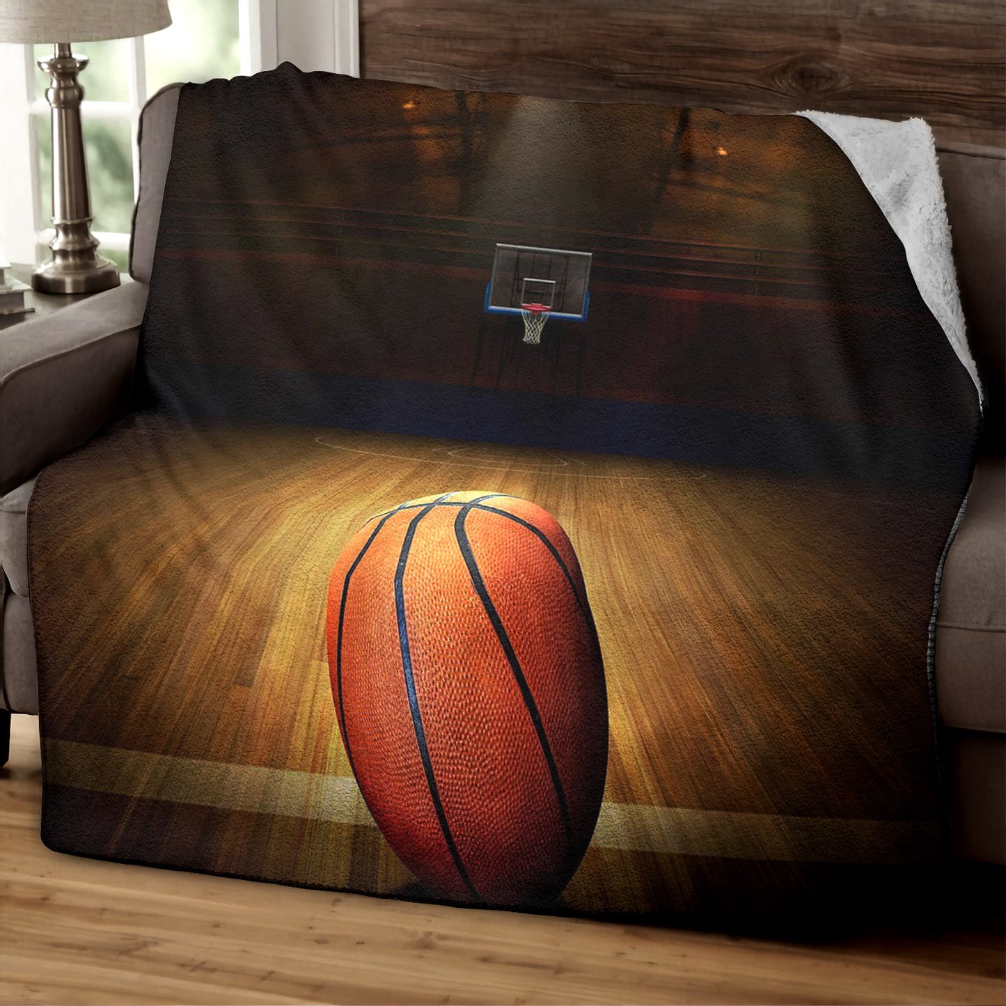 Basketball NN0709006TM Sherpa Fleece Blanket