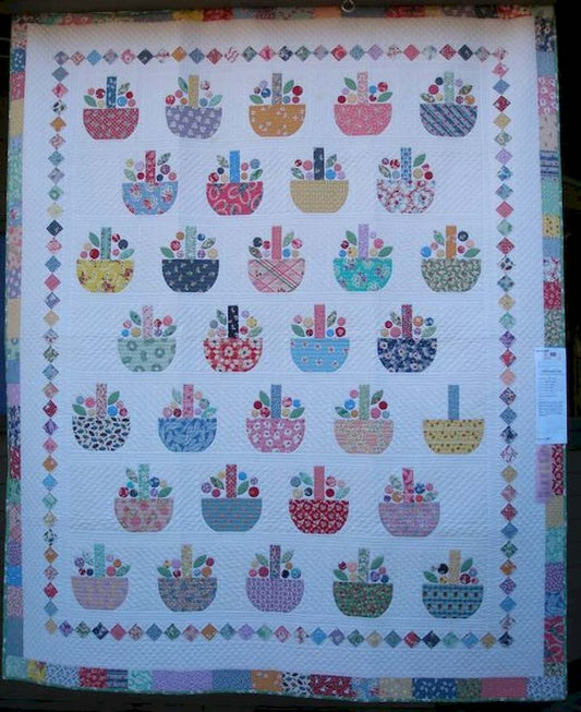 Baskets CLD250668 Quilt Blanket