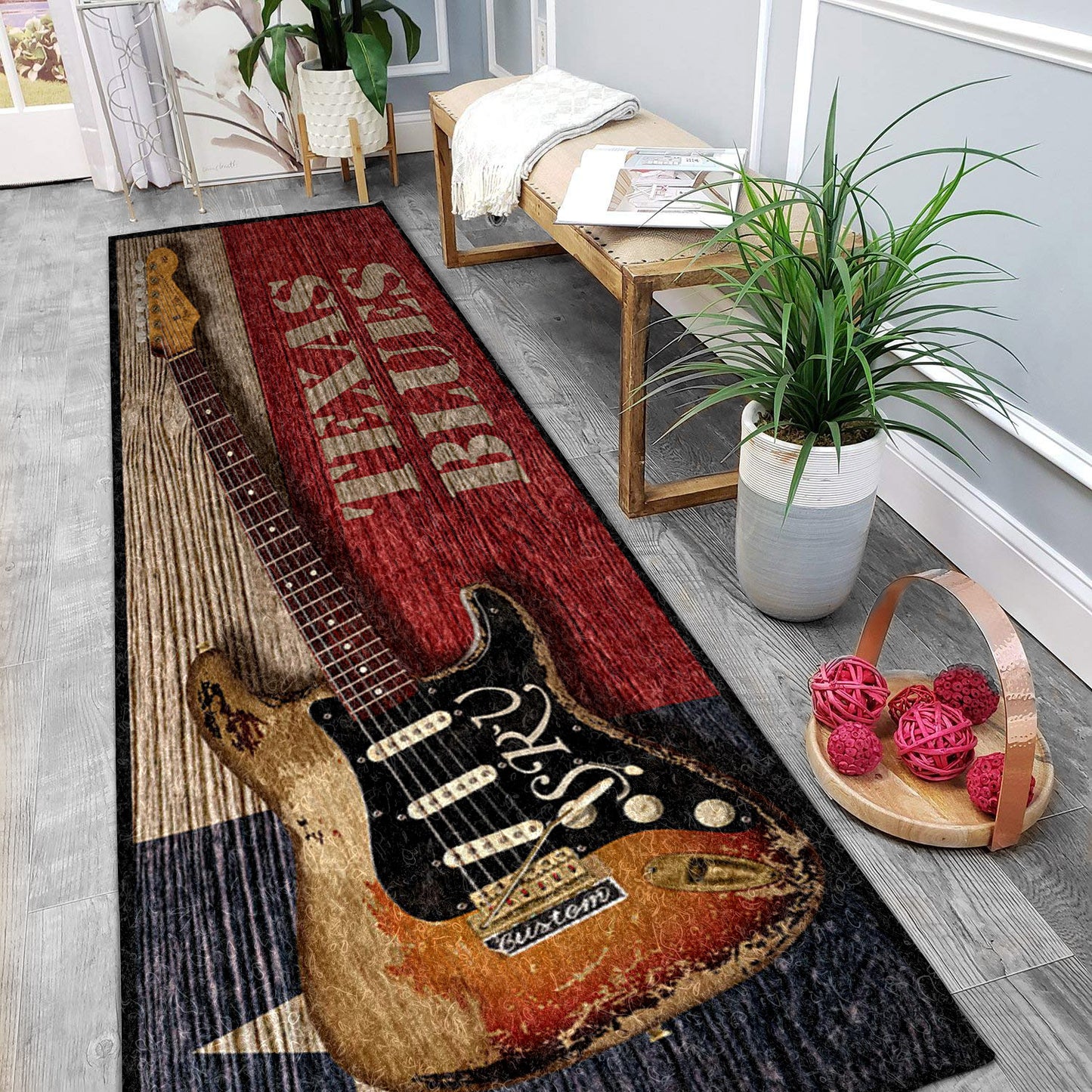 Bass Guitar HM1910001N Runner Rug
