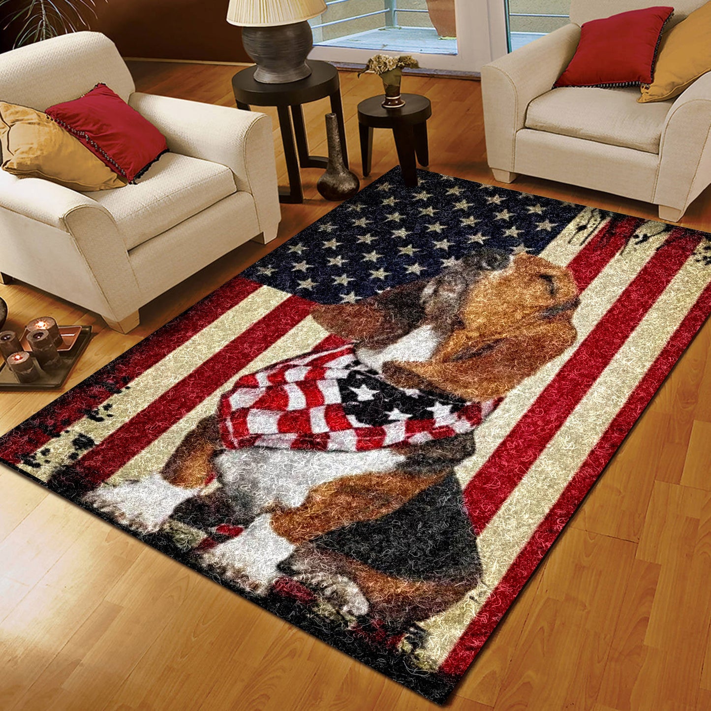 Basset Hound CL0110012MDR Rug