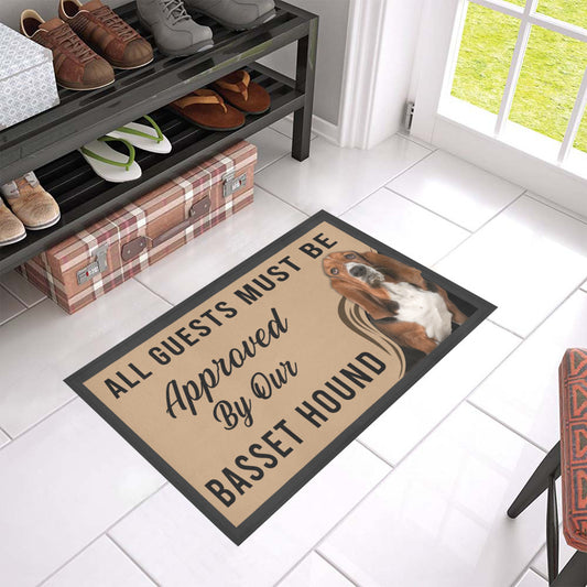 Basset Hound CL09100026MDD Non-slip Door mats