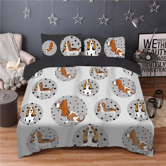 Basset Hound CLM1710032B Bedding Sets
