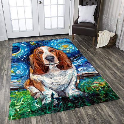 Basset Hound DD160801R Rug