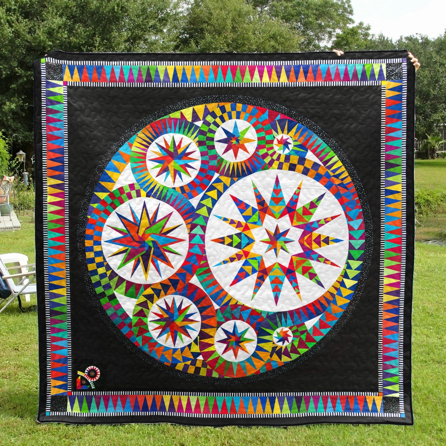 Be Colorful Infinity Quilt Blanket HM060701M