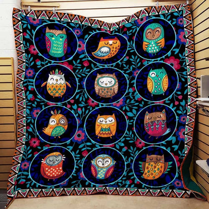 Be The Owl CLT130605 Quilt Blanket