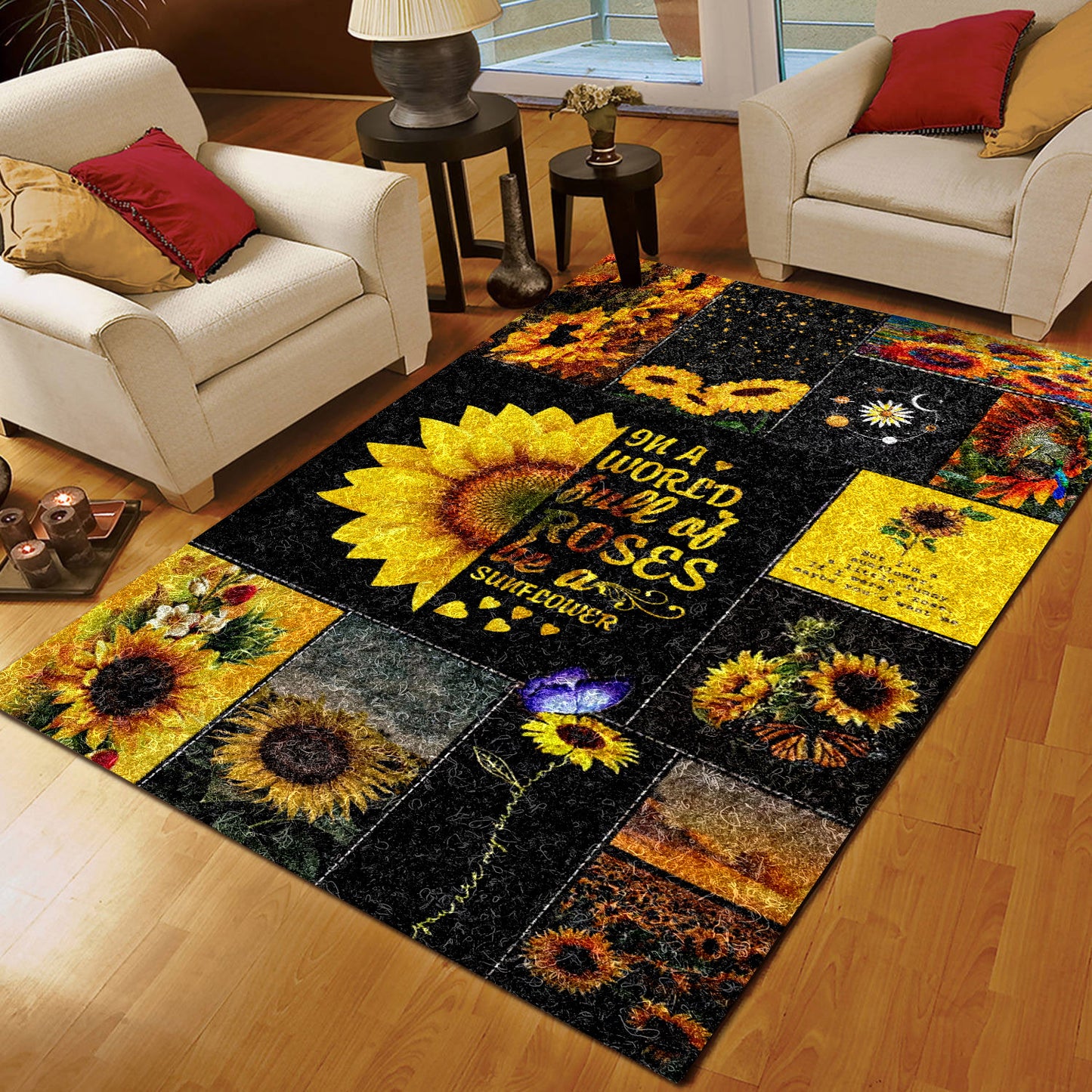 Be A Sunflower CL170912MDR Rug