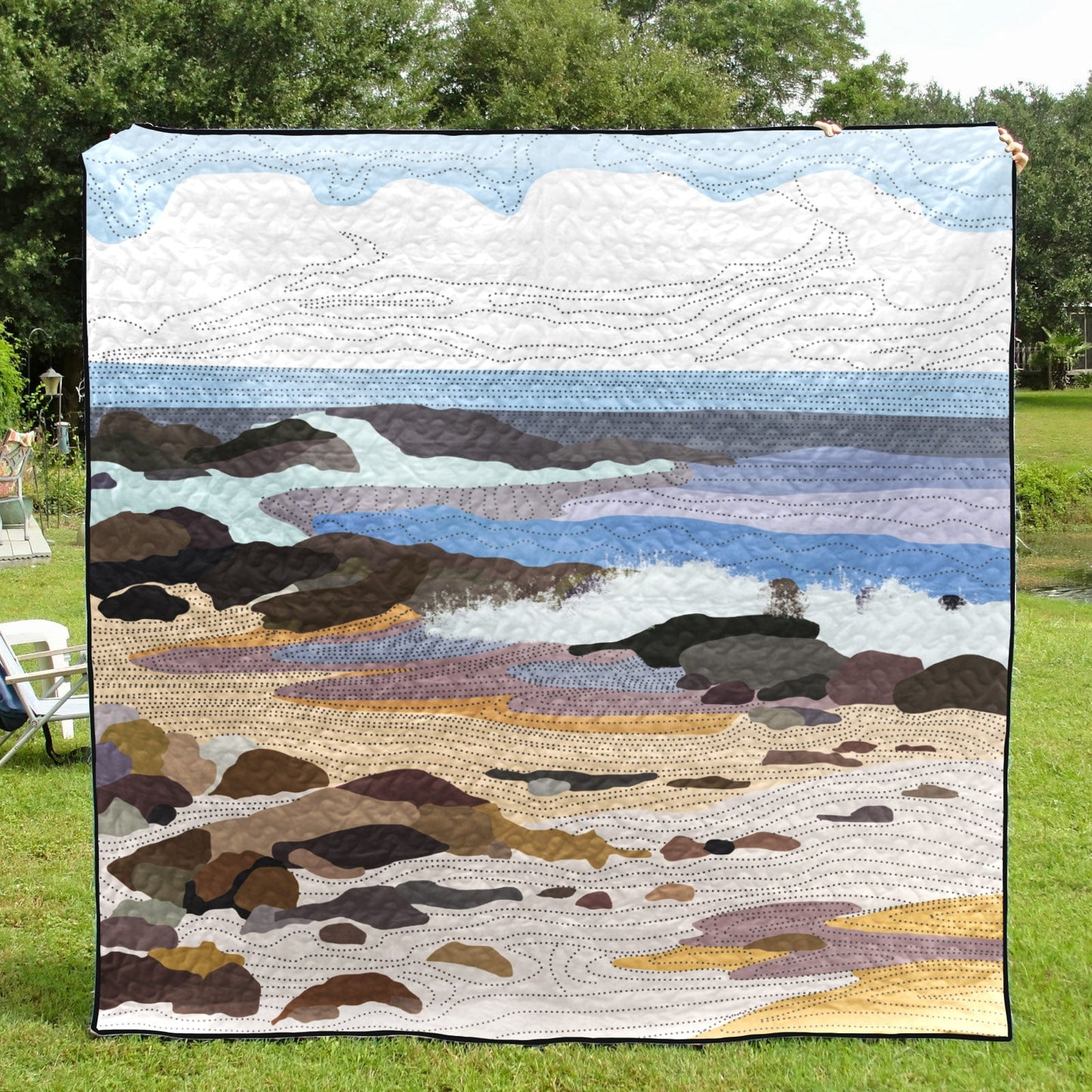 Beach CLM0211010 Quilt Blanket