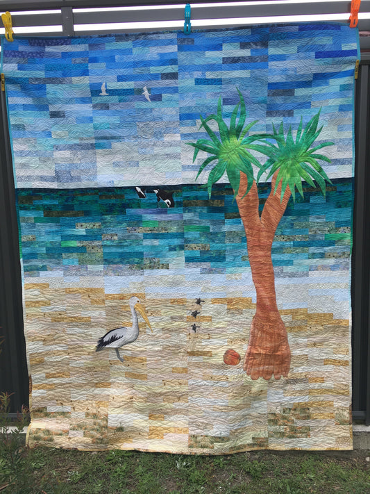 Beach CLM1611047 Quilt Blanket