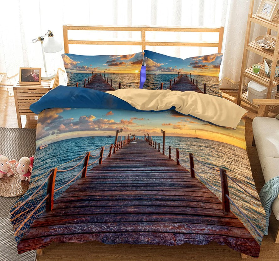 Beach CL240916MDB Bedding Sets