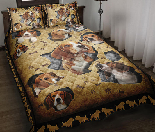 Beagle Quilt Bedding Set ND150901