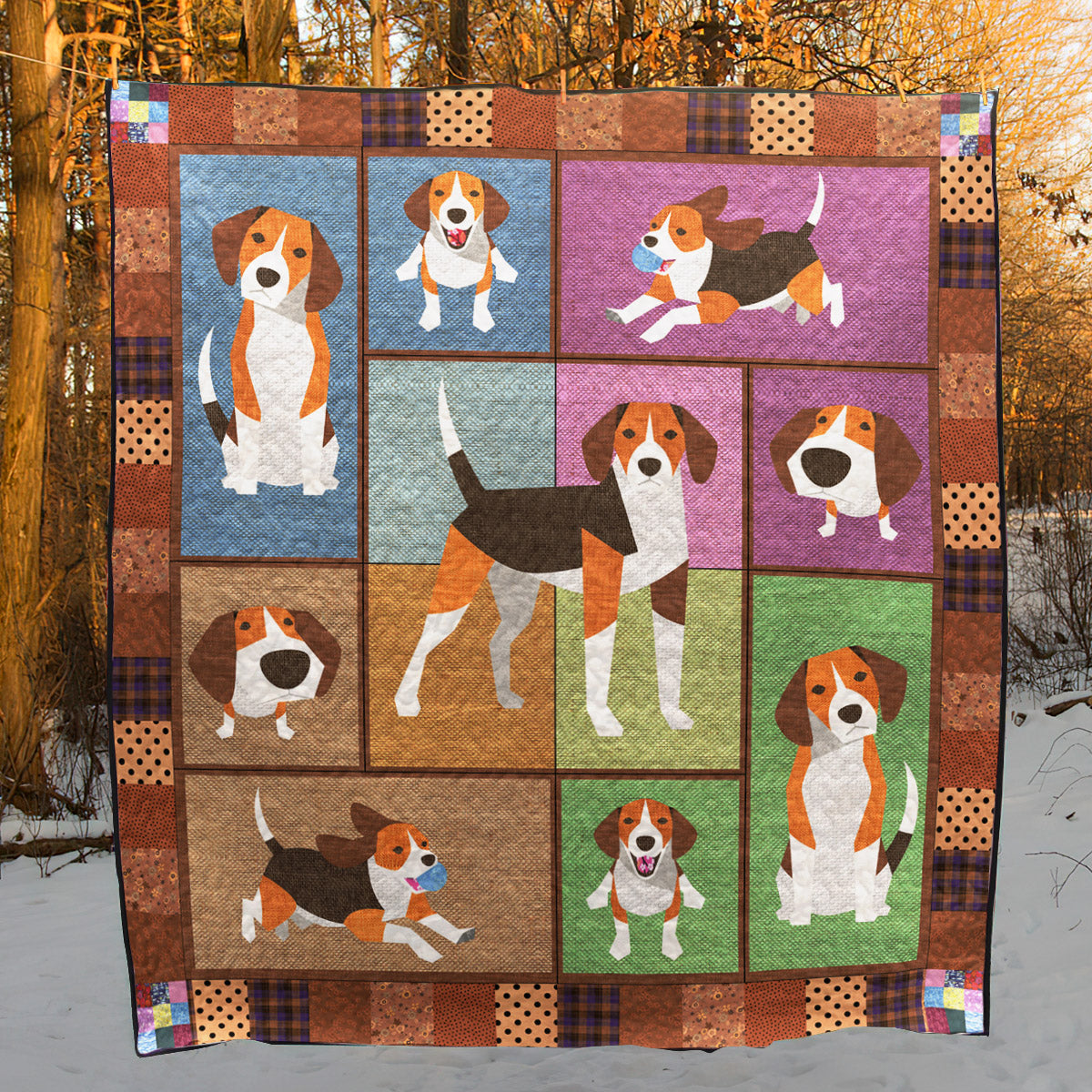 Beagle YH3110207 Quilt Blanket