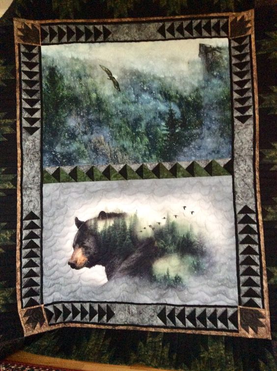 Bear CLA180624 Quilt Blanket