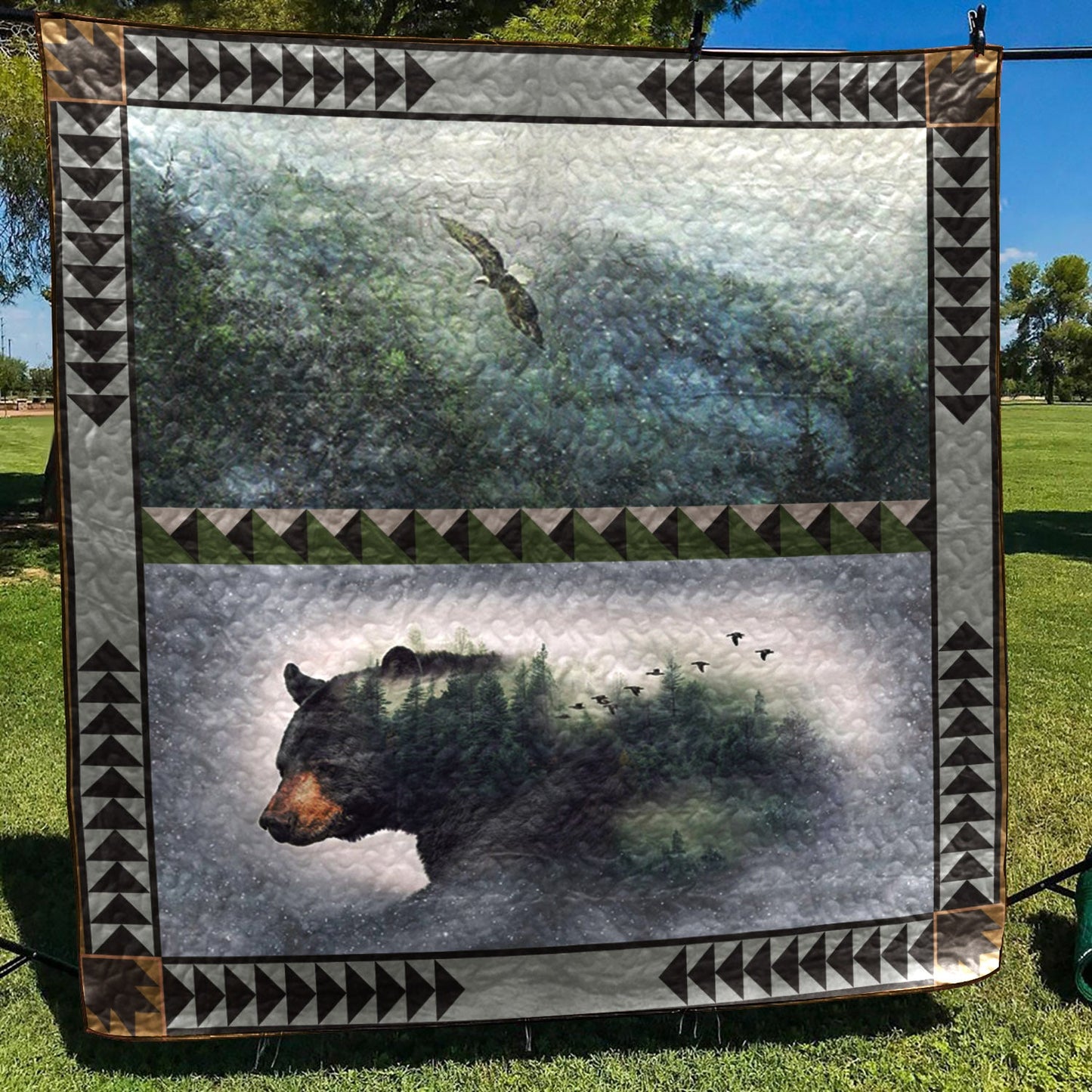 Bear CLA180624 Quilt Blanket