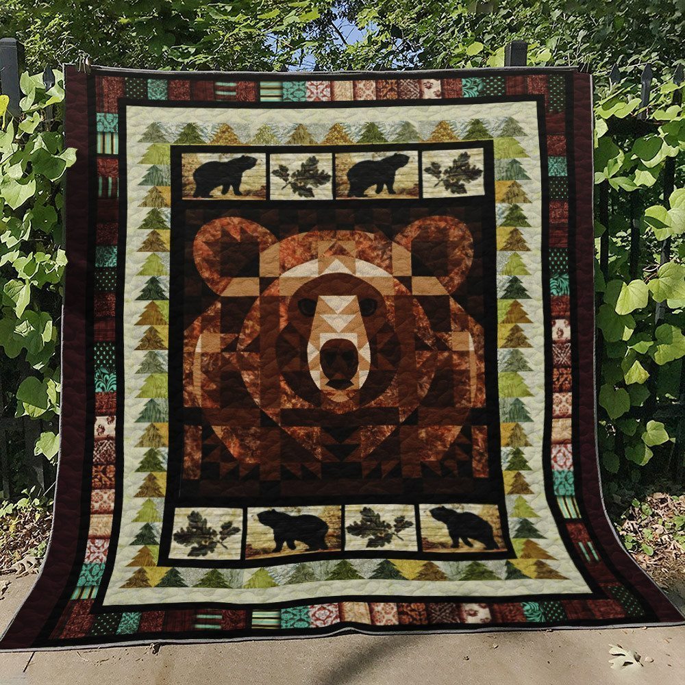 Bear D010701 Quilt Blanket