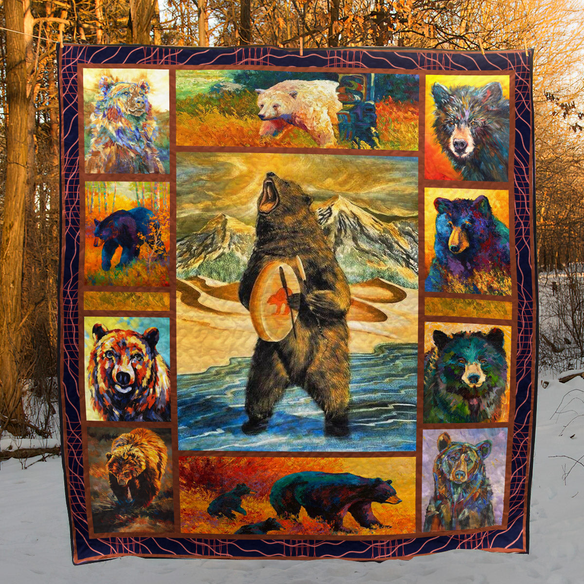 Bear YH2910096 Quilt Blanket